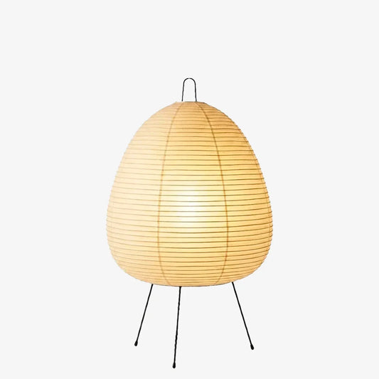 1A Egg-Shaped Washi Paper Table Lamp