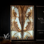 Exotic Sahara Onyx Wall Panels - 63" Tall, 21.75" Wide Per Panel - (Large #1)