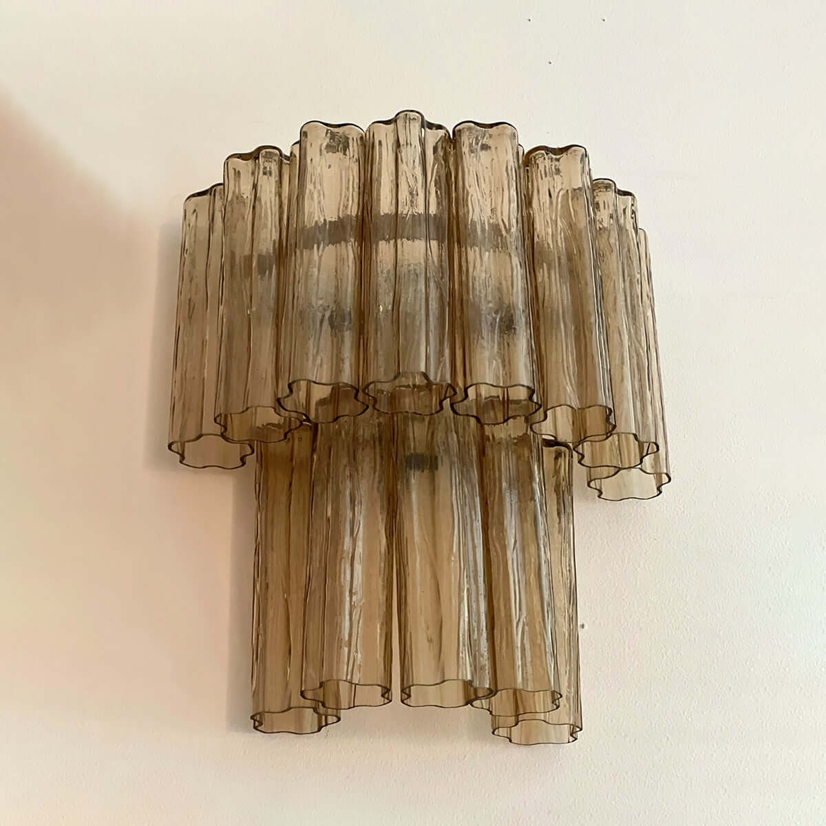 Murano Tubes Glass Wall Lamp
