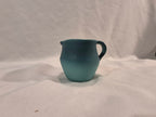 Van Briggle Vintage Art Pottery 8-Piece Set | Ming Blue Peacock, Heart Pitcher & Floral Vase