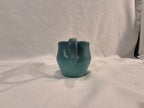 Van Briggle Vintage Art Pottery 8-Piece Set | Ming Blue Peacock, Heart Pitcher & Floral Vase