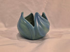 Van Briggle Vintage Art Pottery 8-Piece Set | Ming Blue Peacock, Heart Pitcher & Floral Vase