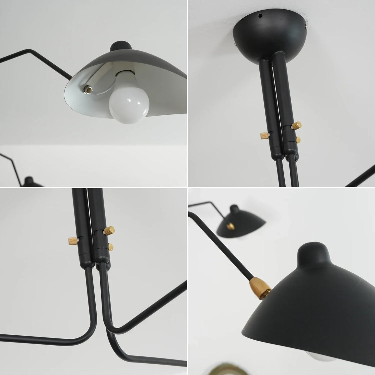 Spider-Arm Rotation Duckbill Ceiling Light