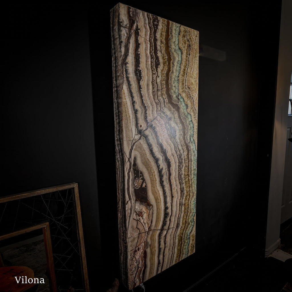 Aqua Onyx Crystal Wall Panels #1 (Single)