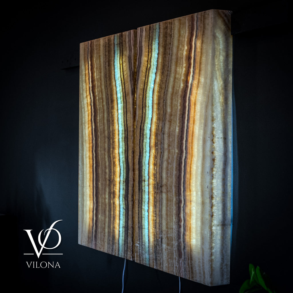 Aqua Onyx Wall Panels (Set #2)