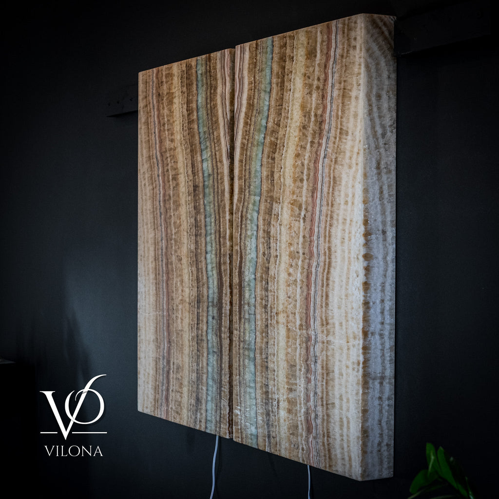 Aqua Onyx Wall Panels (Set #2)