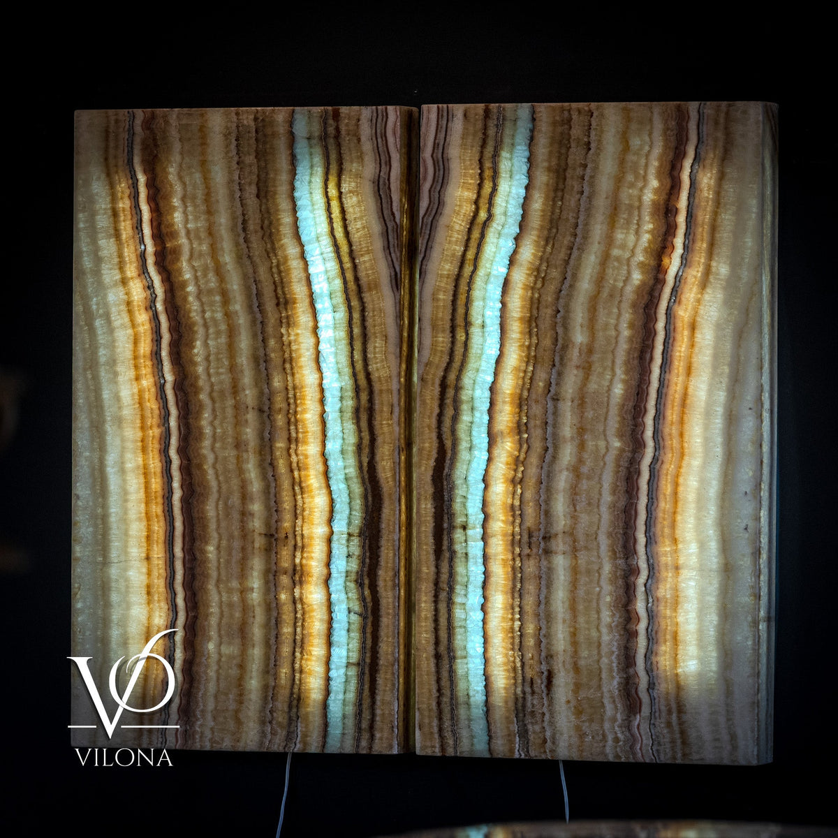 Aqua Onyx Wall Panels (Set #2)