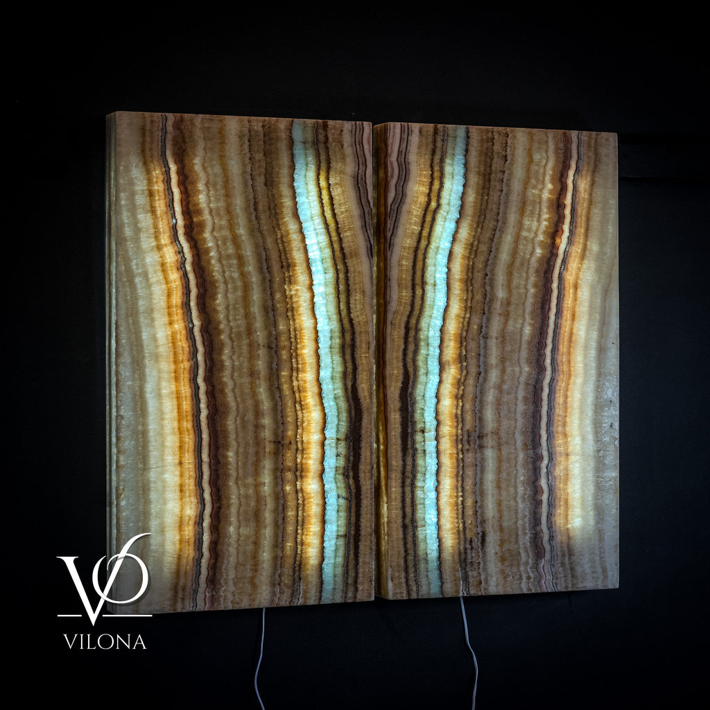 Aqua Onyx Wall Panels (Set #2)