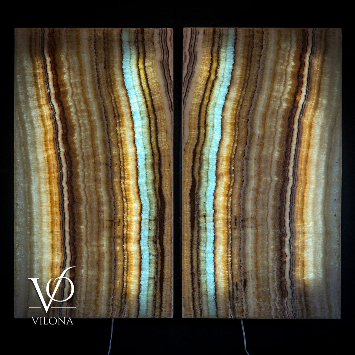 Aqua Onyx Wall Panels (Set #2)