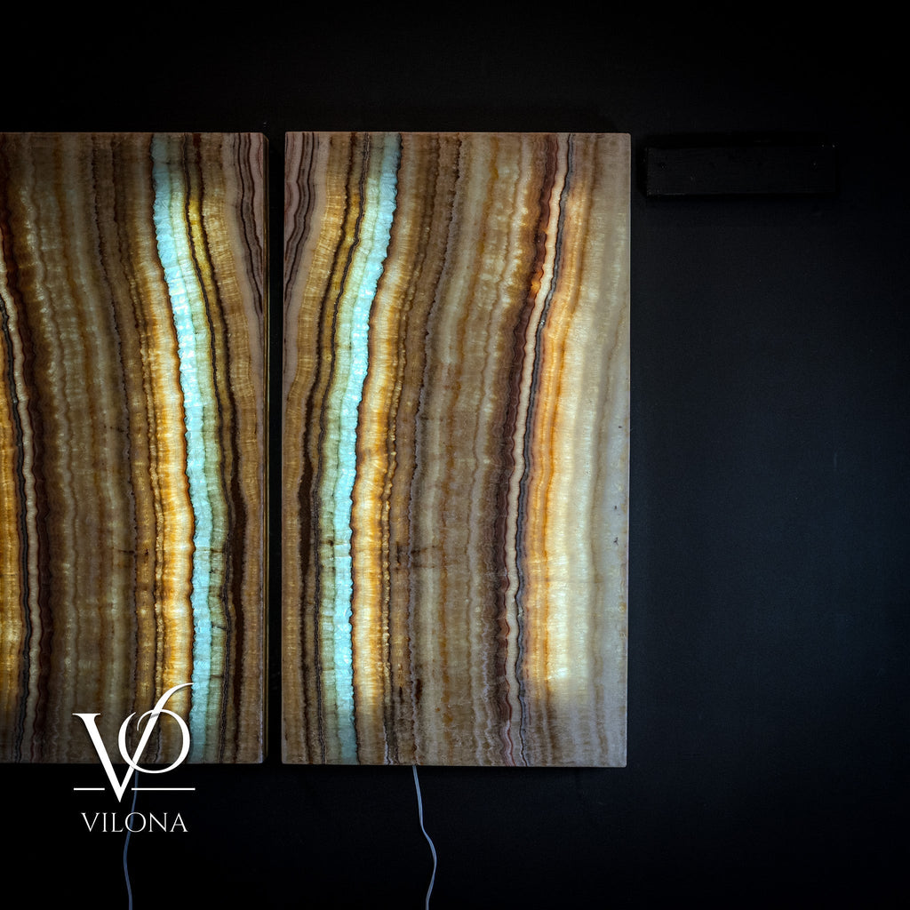 Aqua Onyx Wall Panels (Set #2)