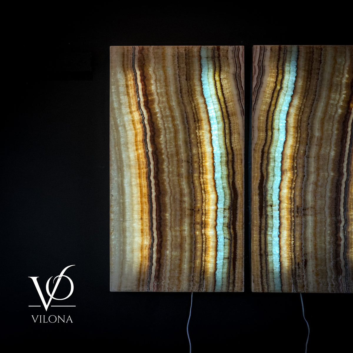 Aqua Onyx Wall Panels (Set #2)