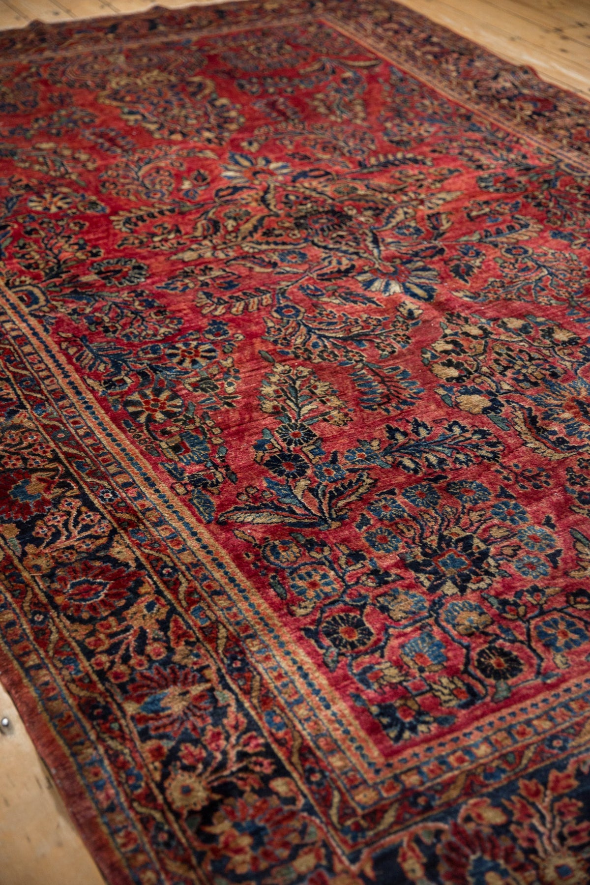 7x10 Antique American Sarouk Carpet
