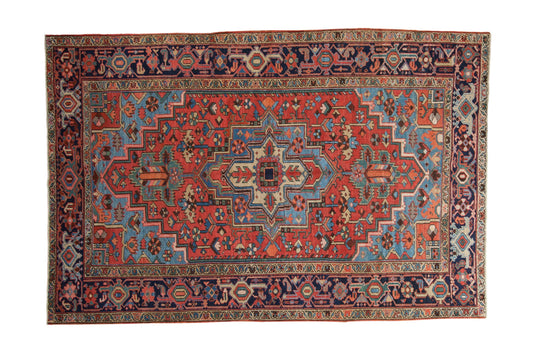 6x9 Antique Heriz Carpet