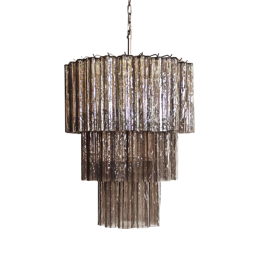 Fantastic Murano Tubes Glass Tube Chandelier