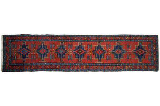 3.5x14 Antique Northwest Persian Rug Runner