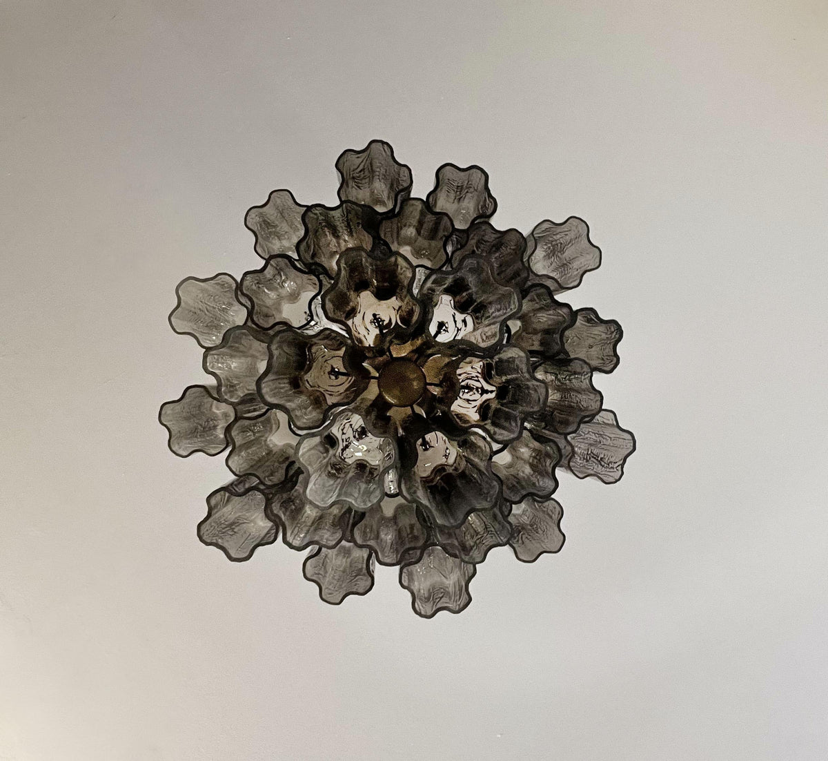 Murano Glass Tube Chandelier
