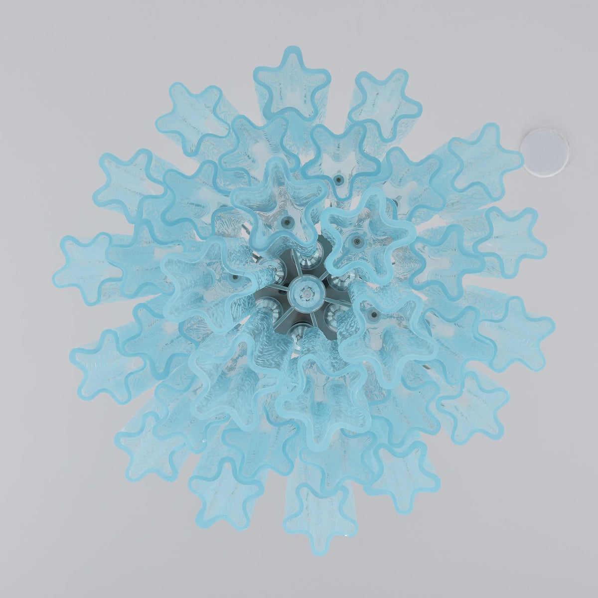 Murano Glass Tube Chandelier