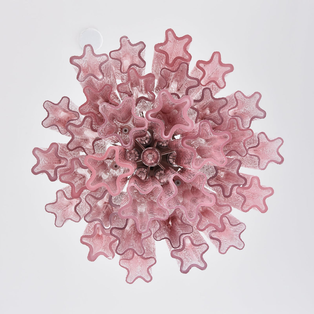 Murano Glass Tube Chandelier