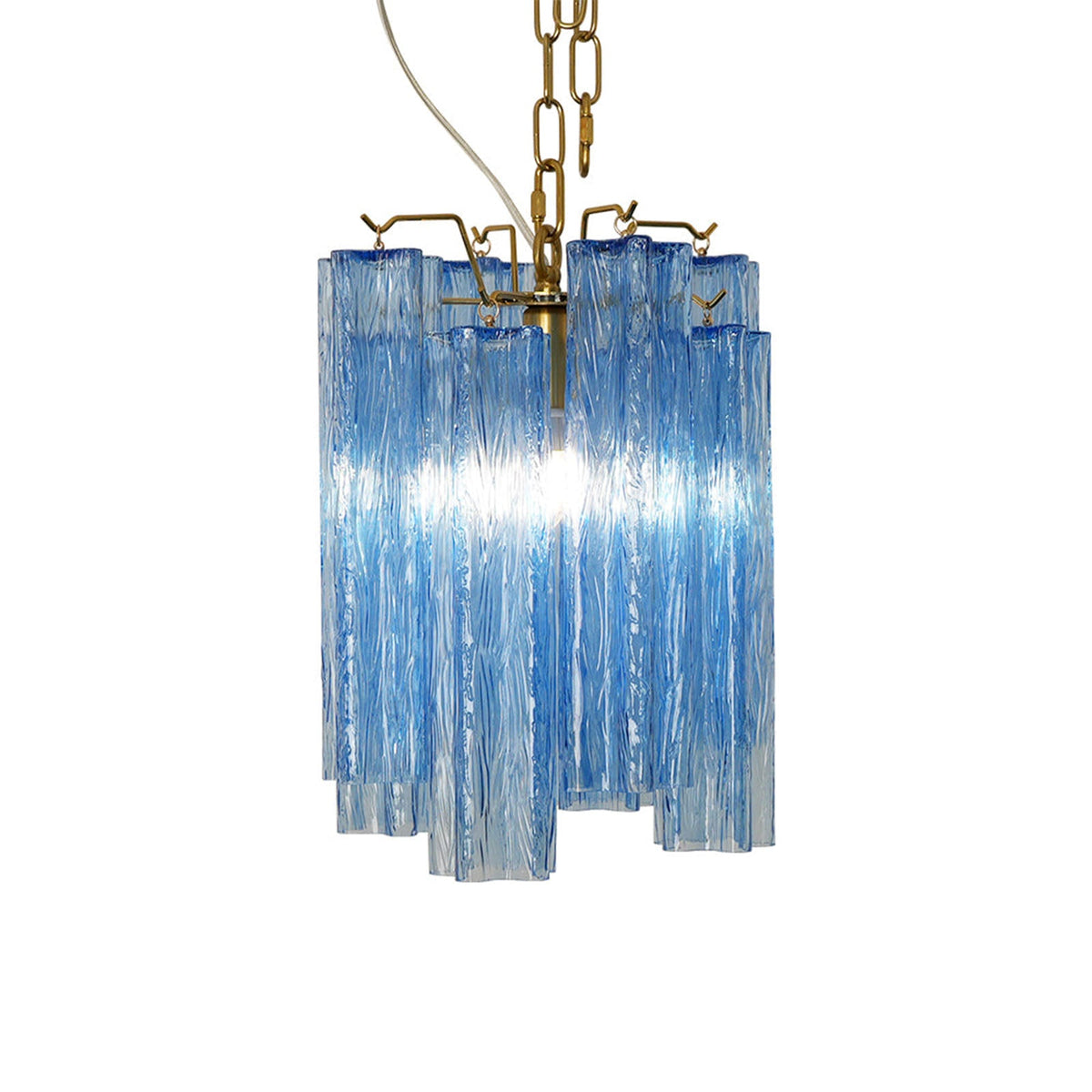 Murano Tubes Glass Chandelier