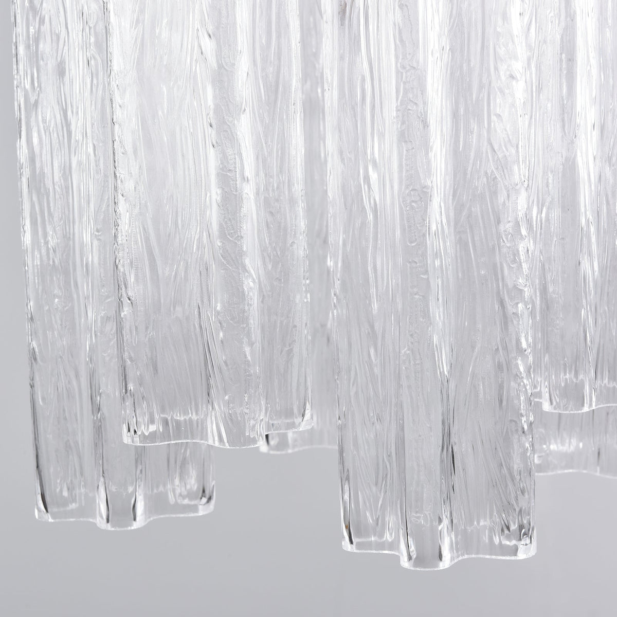 Murano Tubes Glass Chandelier