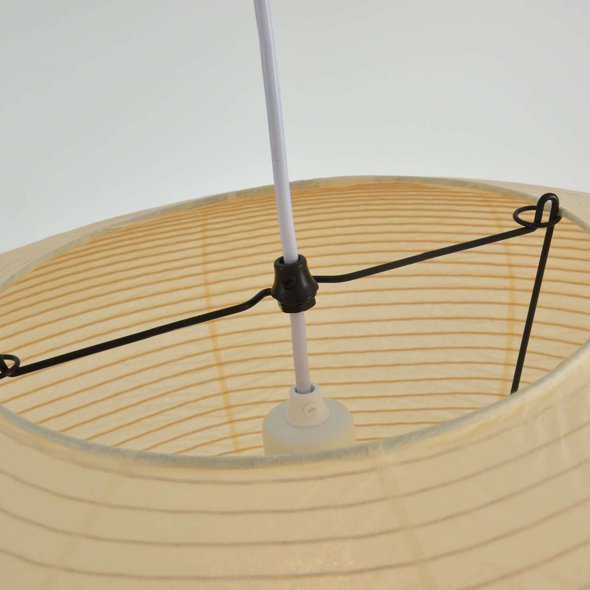 Washi Paper Oval Pendant Light