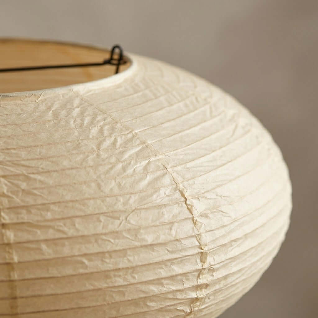 Washi Paper Oval Pendant Light