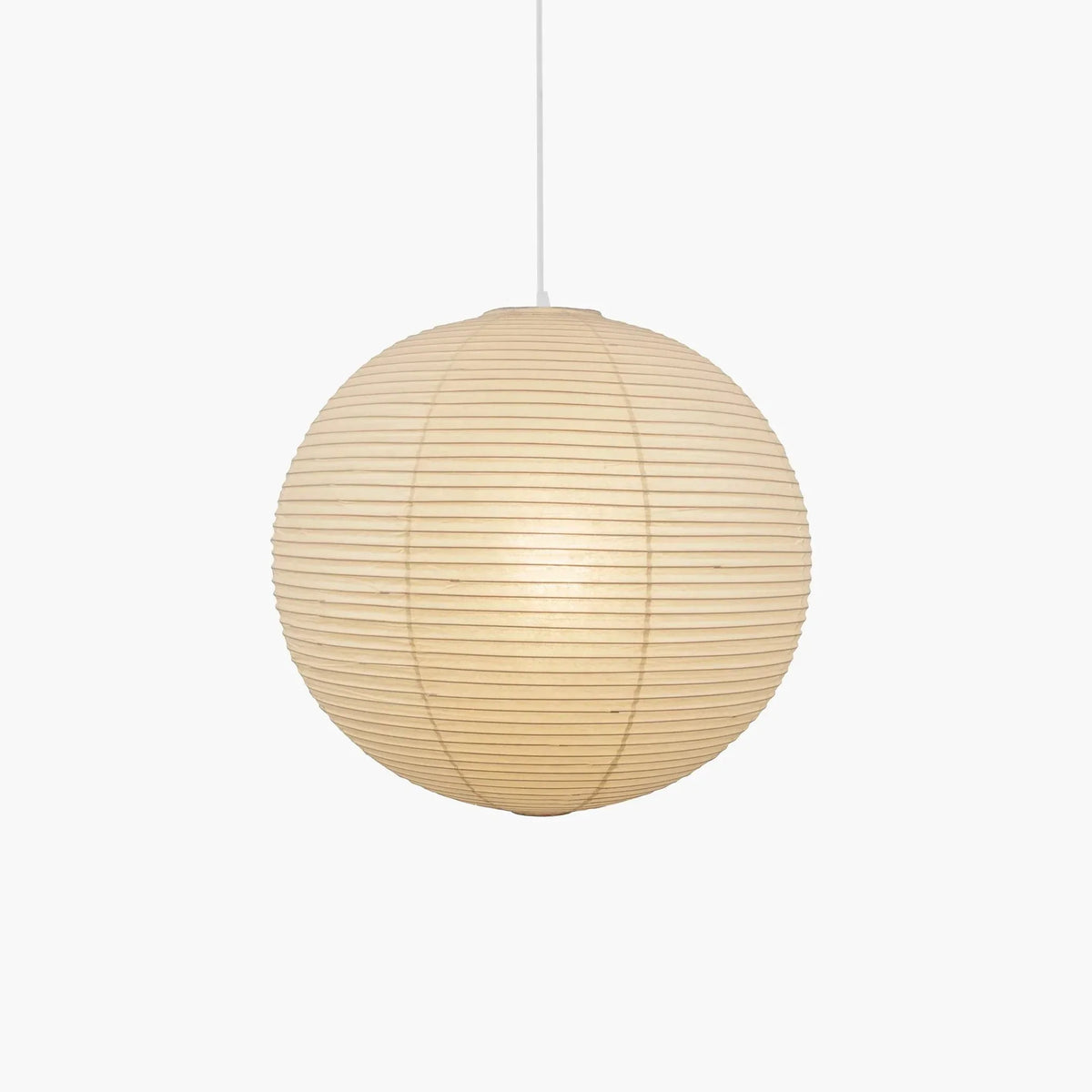 Washi Paper Spherical Pendant Light